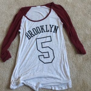 Garage baseball tee
